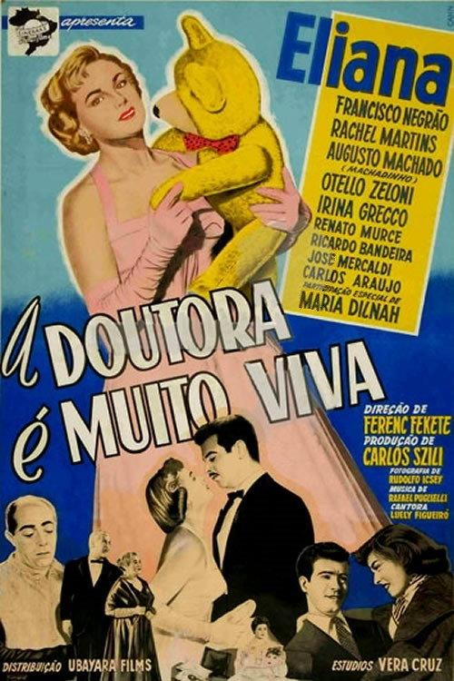 A Doutora é Muito Viva 1956 official movie poster