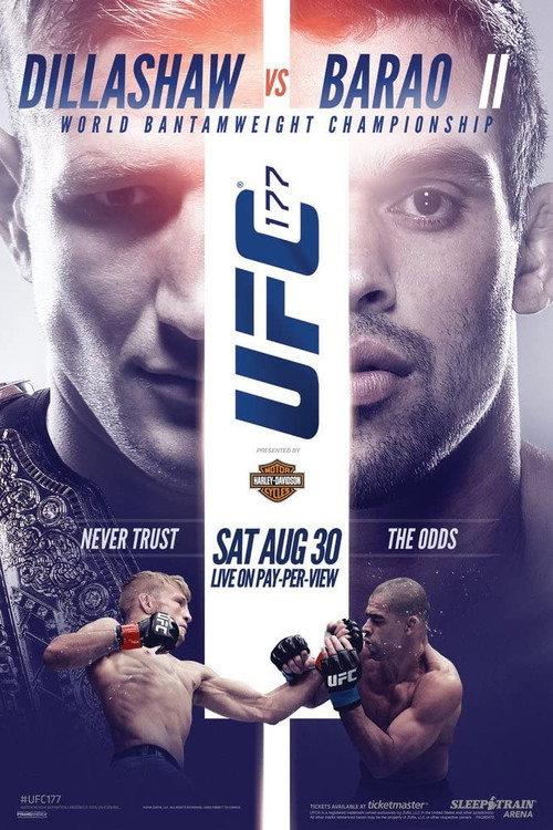 UFC 177: Dillashaw vs. Soto 2014 official movie poster