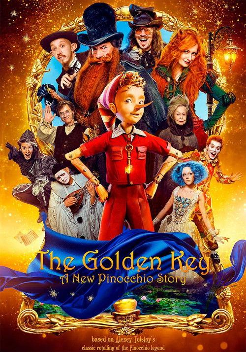 The Golden Key: A New Pinocchio Story 2026 official movie poster