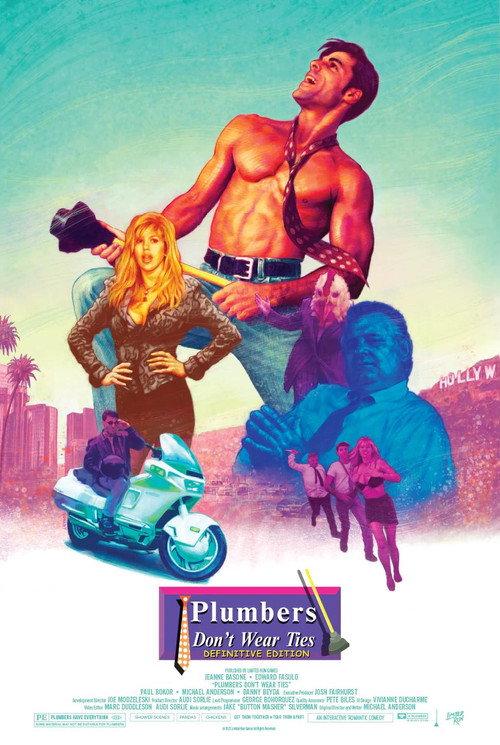 Plumbers Don't Wear Ties 1993 official movie poster