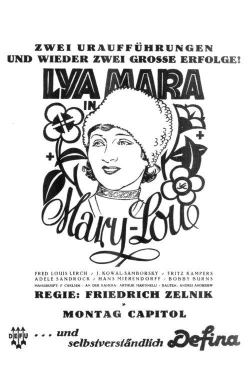 Mary Lou 1928 official movie poster