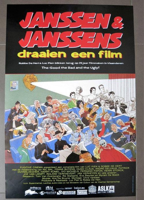 Janssen & Janssens draaien een film 1990 official movie poster