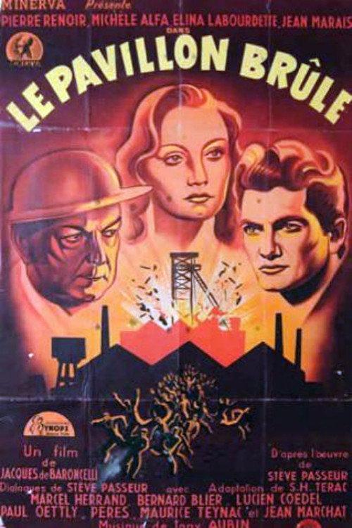 The Pavilion Burns 1941 official movie poster