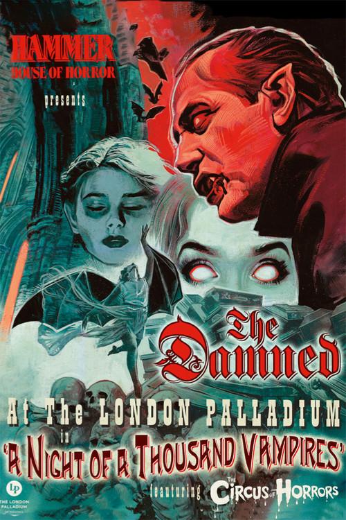 The Damned - A Night Of A Thousand Vampires Live In London 2022 official movie poster