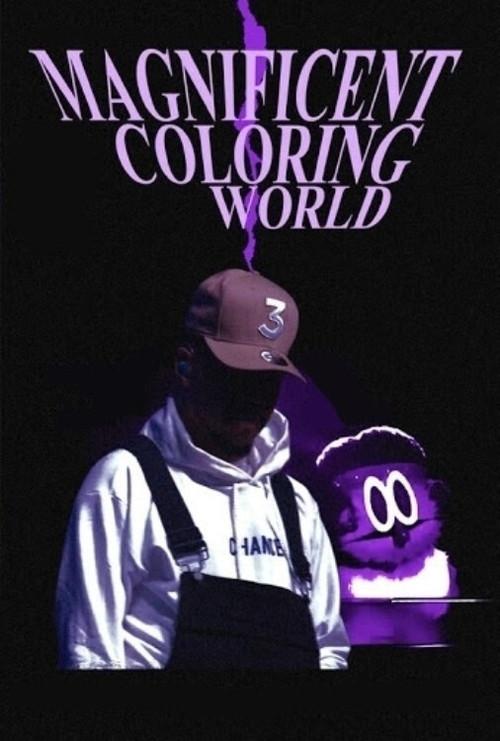 Chance the Rapper's Magnificent Coloring World 2021 official movie poster