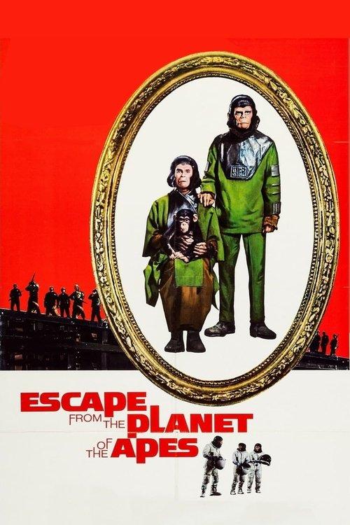 Escape from the Planet of the Apes 1971 official movie poster