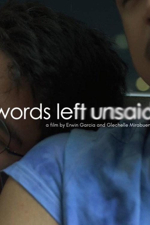 Words Left Unsaid  official movie poster
