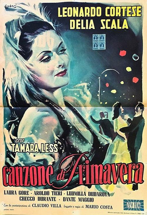 Spring song 1951 official movie poster