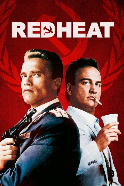 Red Heat 1988 official movie poster