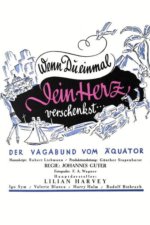 Wenn du einmal dein Herz verschenkst 1929 official movie poster