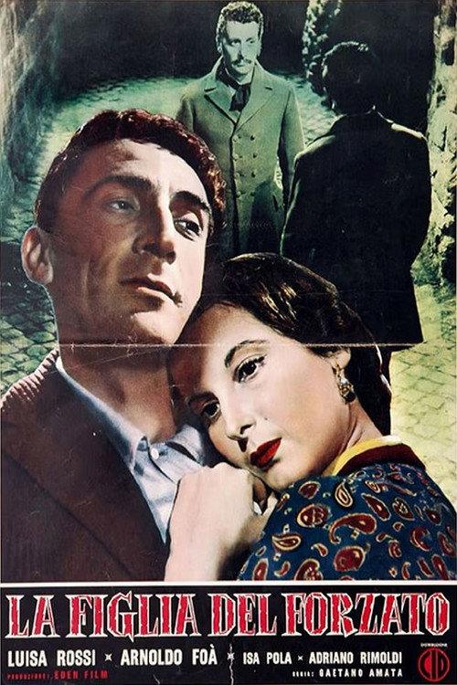 La figlia del forzato 1954 official movie poster
