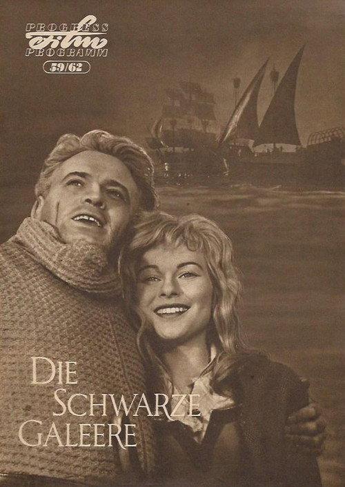 The Black Galley 1962 official movie poster