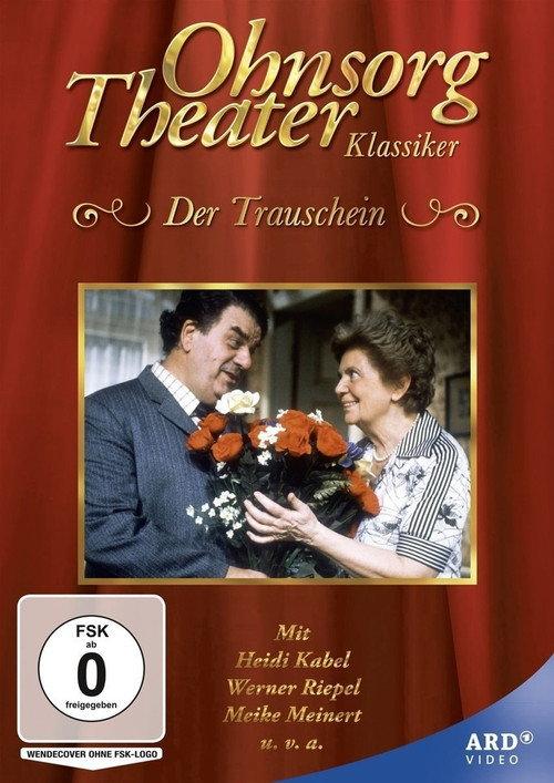 Ohnsorg Theater - Der Trauschein 1986 official movie poster