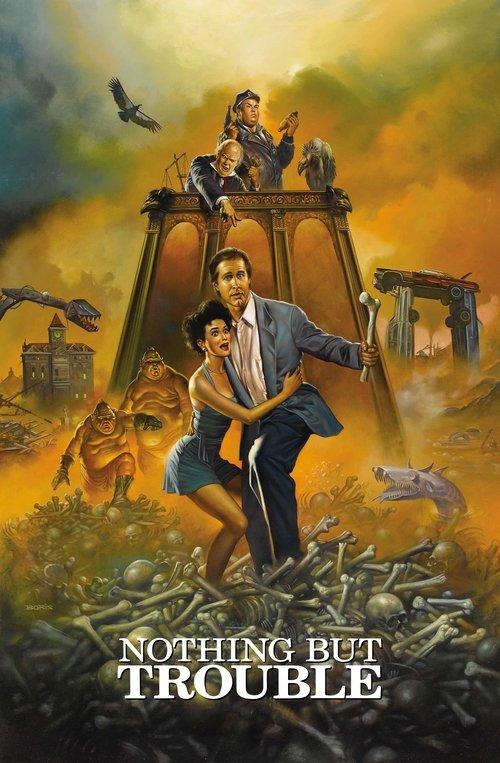 Nothing But Trouble 1991 official movie poster