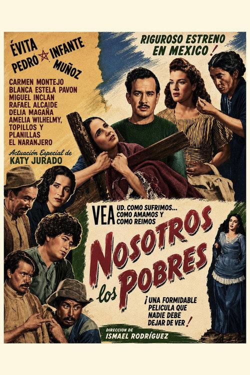 We the Poor 1948 official movie poster