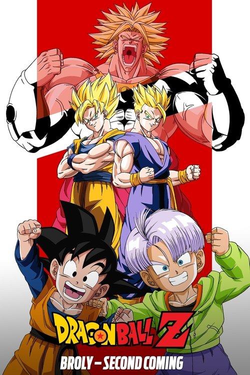 Dragon Ball Z: Broly - Second Coming 1994 official movie poster
