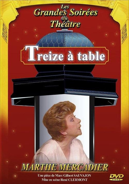 Treize à table 1984 official movie poster