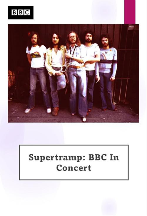 Supertramp - BBC in Concert 1977 official movie poster