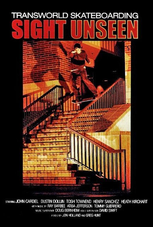 Transworld - Sight Unseen 2001 official movie poster