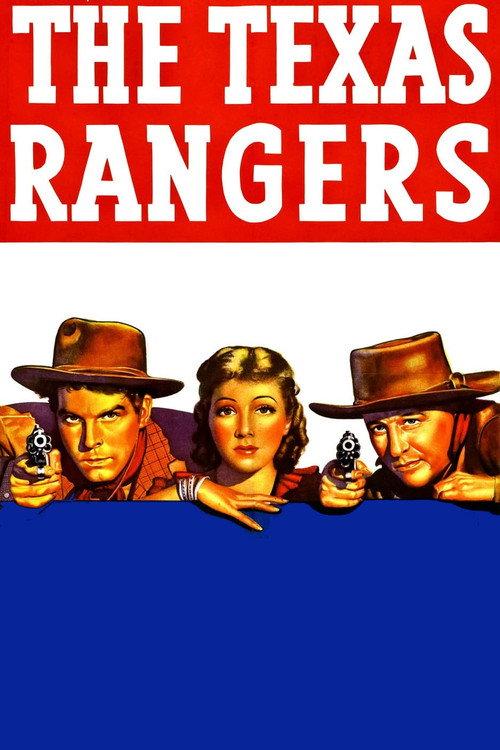 The Texas Rangers 1936 official movie poster