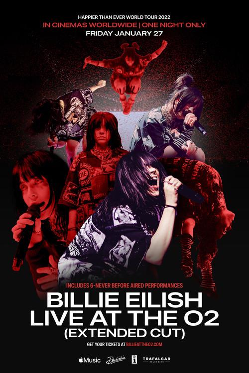 Billie Eilish: Live at the O2 (Extended Cut) 2023 official movie poster