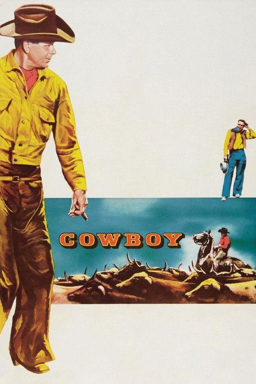 Cowboy 1958 official movie poster