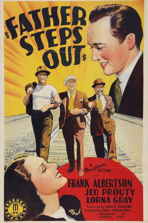 Father Steps Out 1941 official movie poster