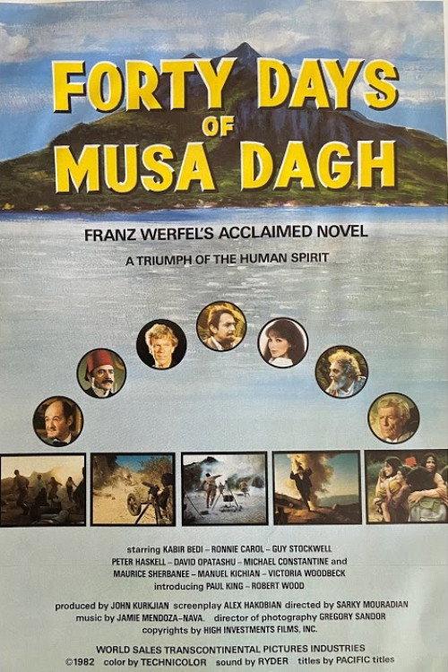 Forty Days of Musa Dagh 1982 official movie poster