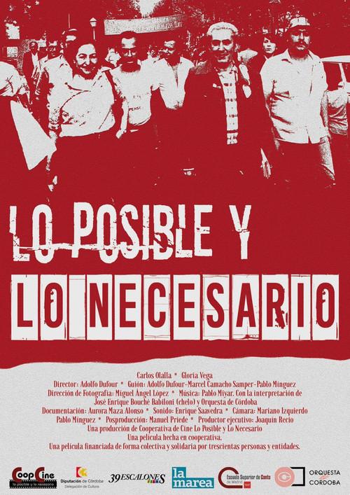 Marcelino Camacho: Lo posible y lo necesario 2018 official movie poster