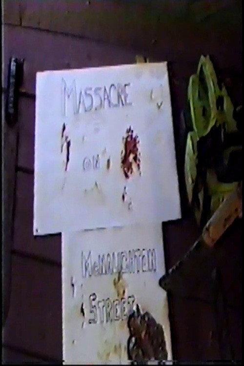 Massacre on McNaughton Street 1988 official movie poster