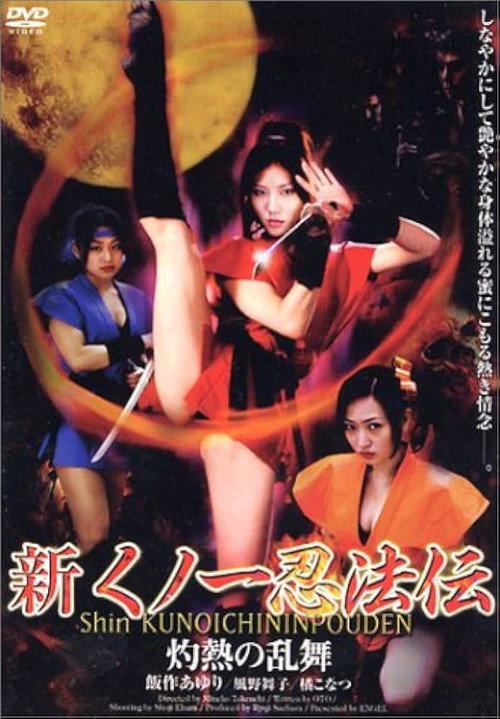 Shin Kunoichi Ninpo-Den: Shakunetsu no Ranbu 2004 official movie poster