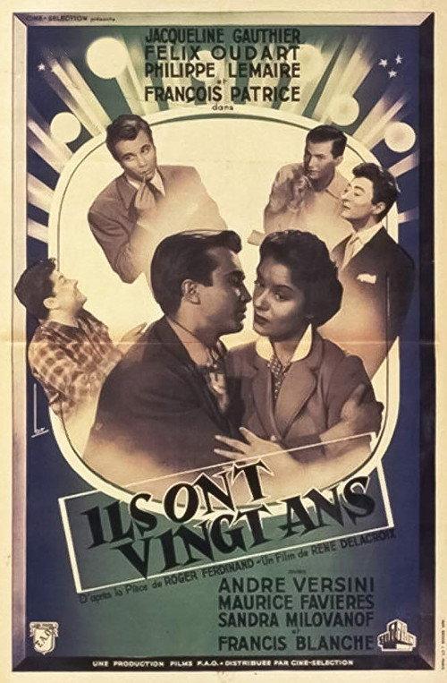 Ils ont vingt ans 1950 official movie poster