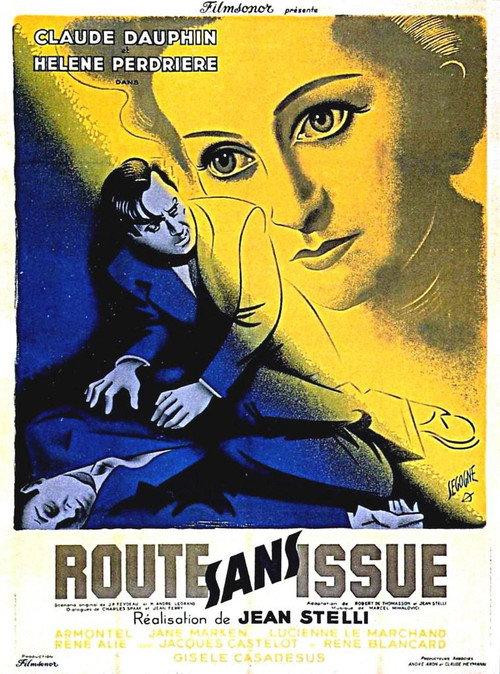 Road Blocked 1948 official movie poster