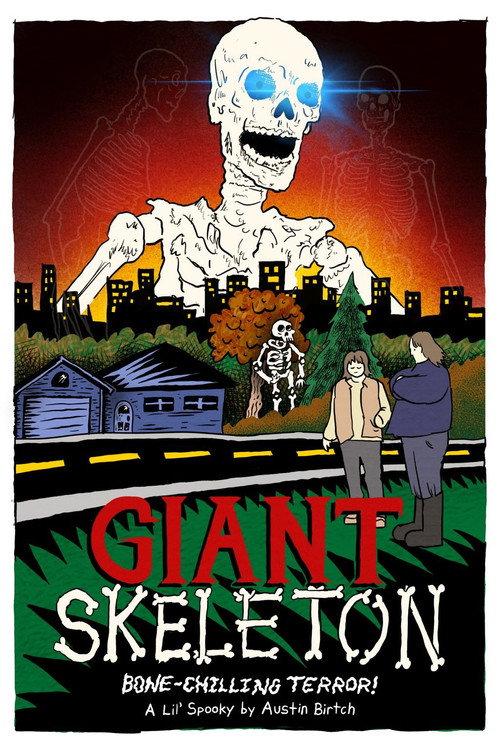 Giant Skeleton 2025 official movie poster