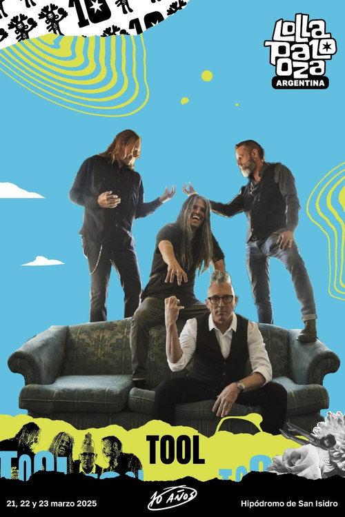 Tool: Live at Lollapalooza Argentina 2025 2025 official movie poster