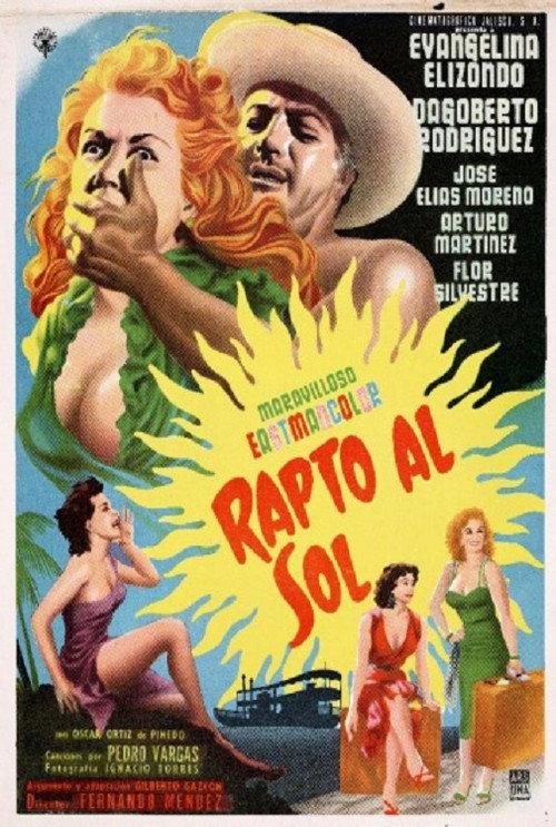 Rapto al sol 1956 official movie poster