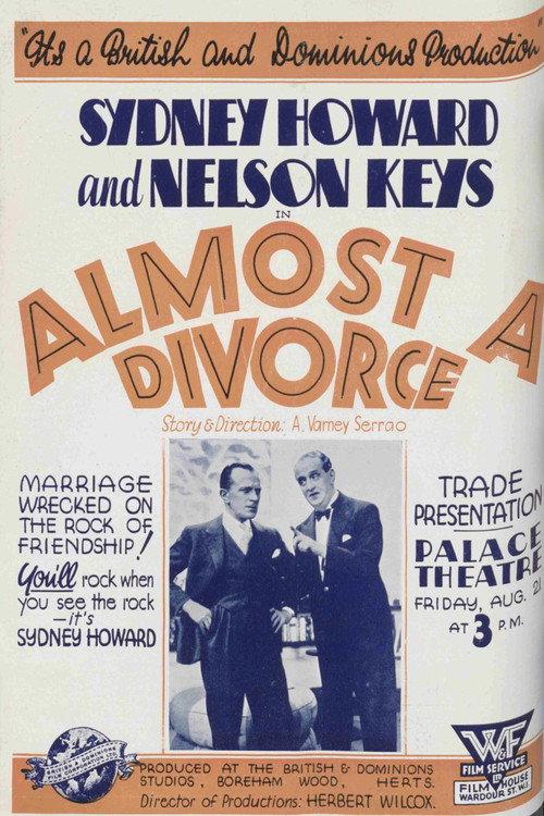 Almost a Divorce 1931 official movie poster