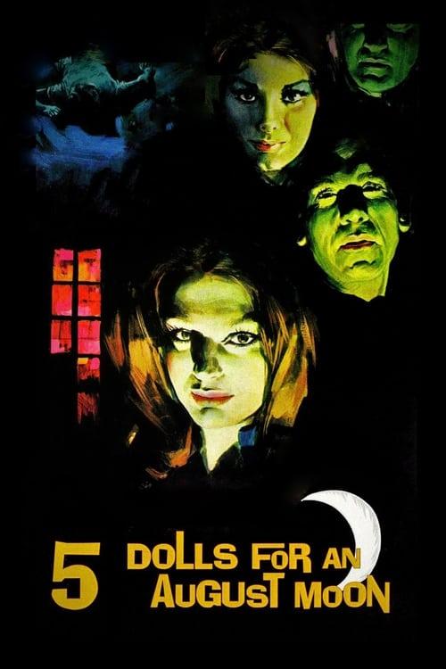 Five Dolls for an August Moon 1970 official movie poster