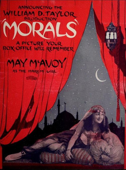 Morals 1921 official movie poster