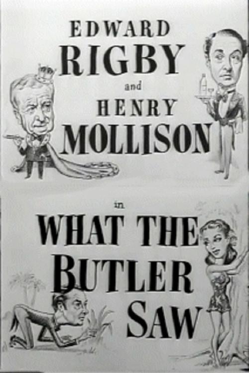 What the Butler Saw 1950 official movie poster