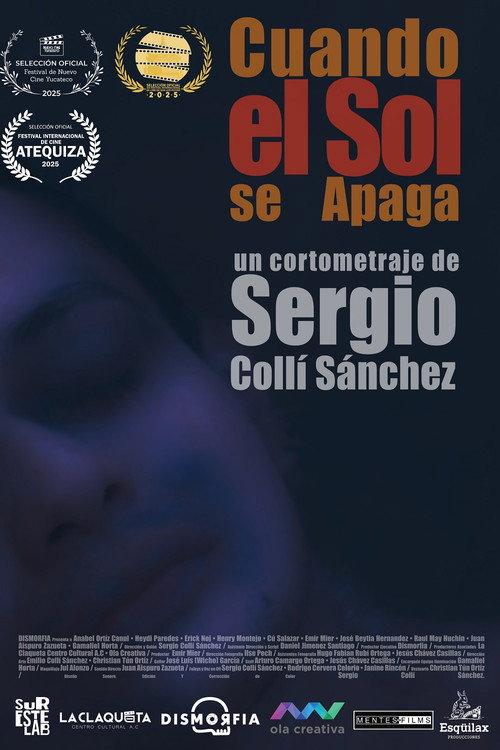 Cuando el sol se apaga 2025 official movie poster