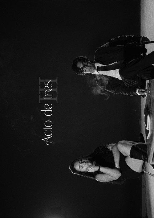 Act for three 2025 official movie poster