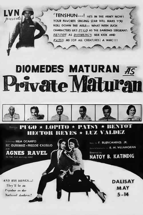 Private Maturan 1959 official movie poster