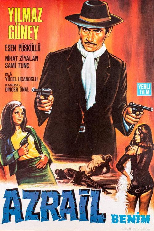 Azrail Benim 1968 official movie poster