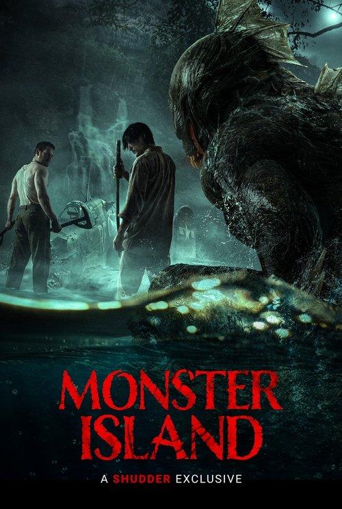 Monster Island 2025 official movie poster