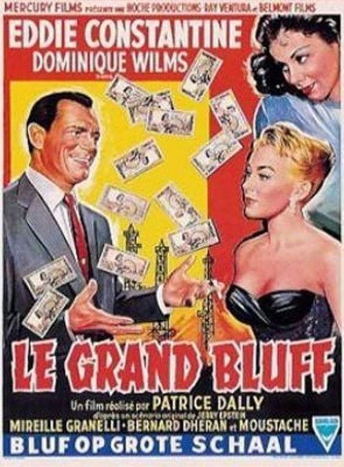The Big Bluff 1957 official movie poster