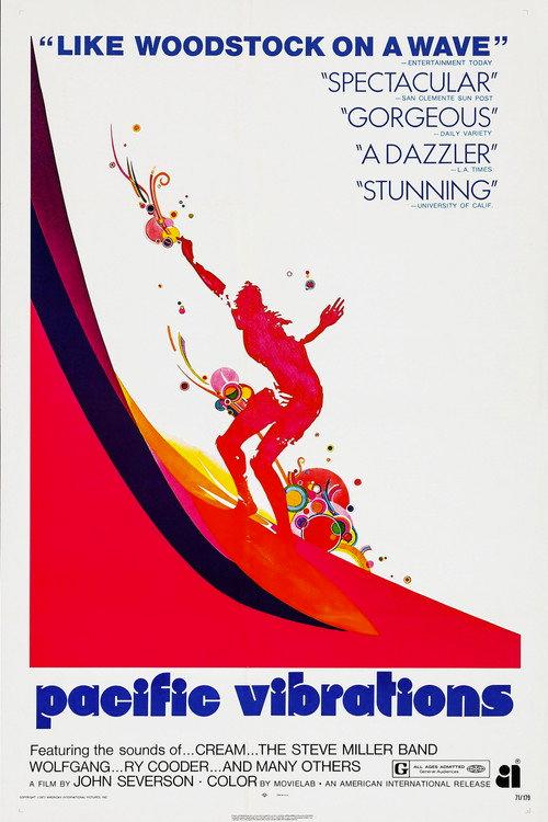 Pacific Vibrations 1970 official movie poster