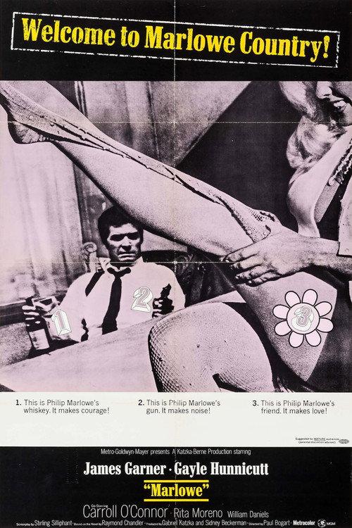Marlowe 1969 official movie poster