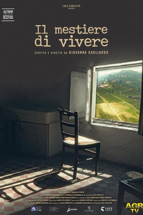 Il mestiere di vivere 2024 official movie poster