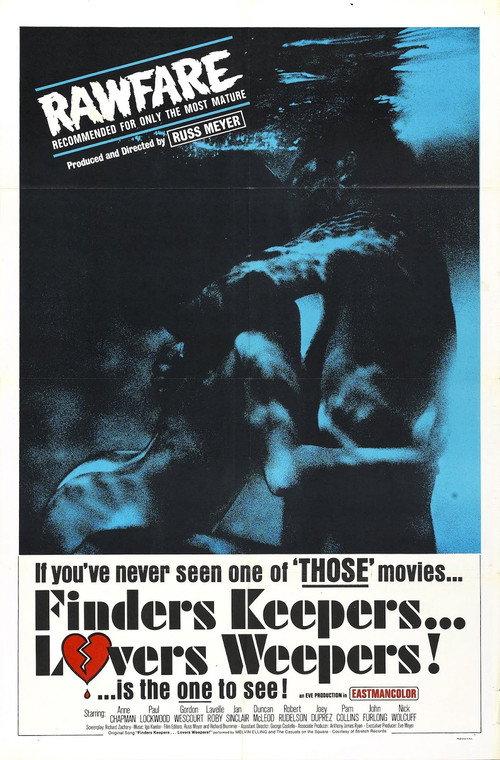 Finders Keepers, Lovers Weepers! 1968 official movie poster